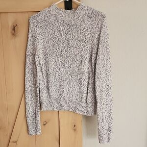 GAP Speckled Gray Turtleneck Sweater